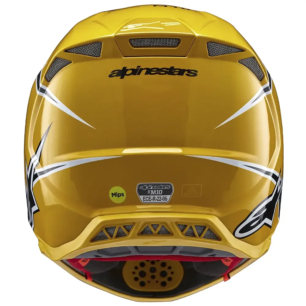 Perfil aerodinámico y sistema de ventilación del SUPERTECH M10 AMPRESS Casco Alpinestars - Moto Garage Miami