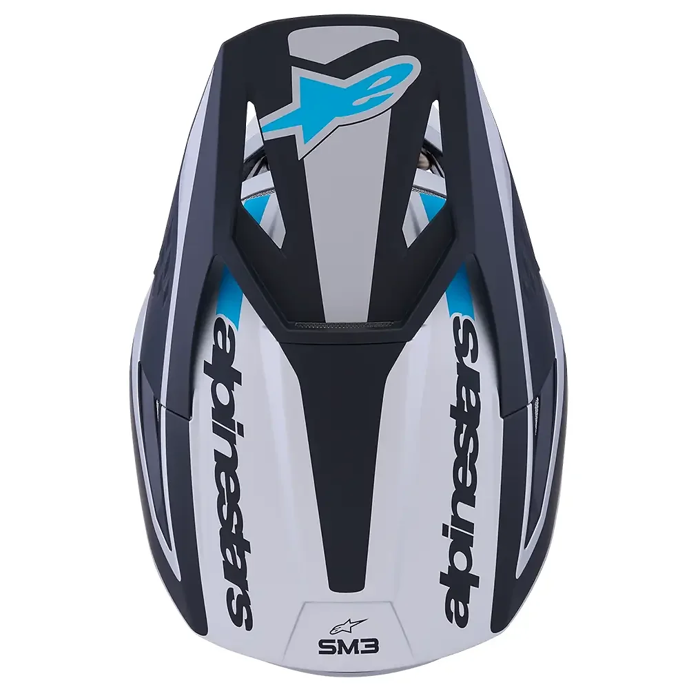 Acabados interiores y sistema de retención del modelo SM3 HEAT Casco Alpinestars - Moto Garage Miami