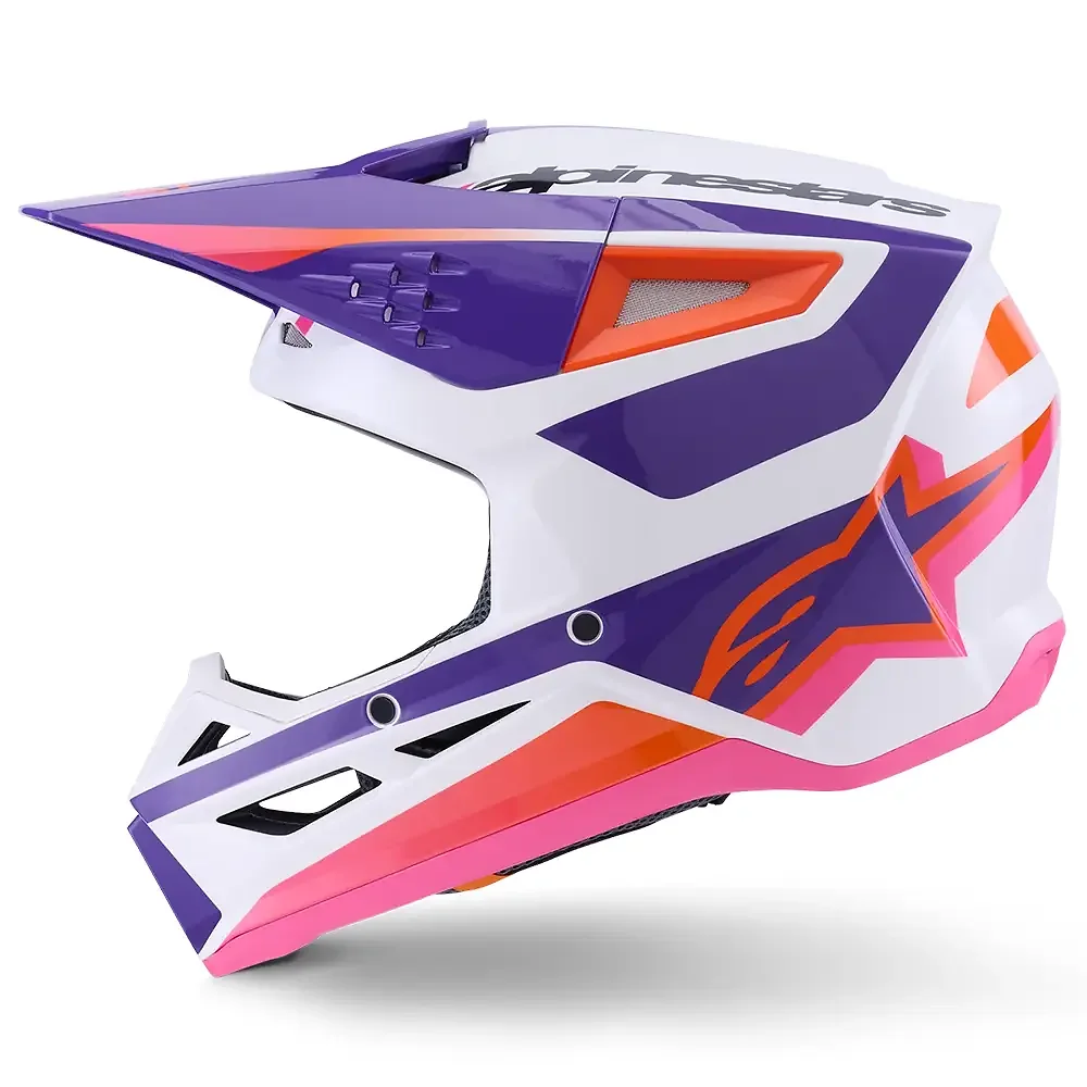 Acabados interiores y sistema de retención del modelo SM3 HEAT Casco Alpinestars - Moto Garage Miami