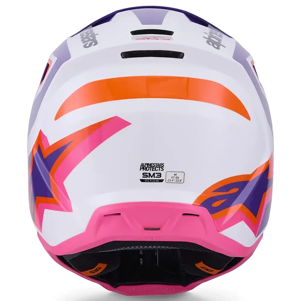 Perfil aerodinámico y sistema de ventilación del SM3 HEAT Casco Alpinestars - Moto Garage Miami