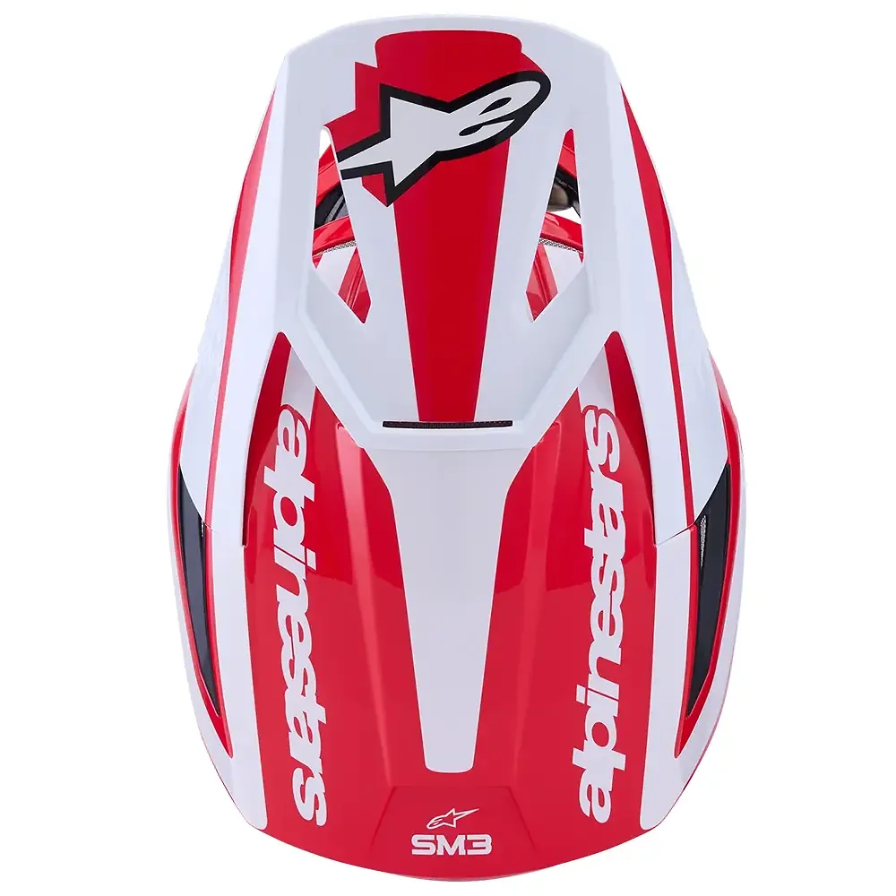 Perfil aerodinámico y sistema de ventilación del SM3 HEAT Casco Alpinestars - Moto Garage Miami