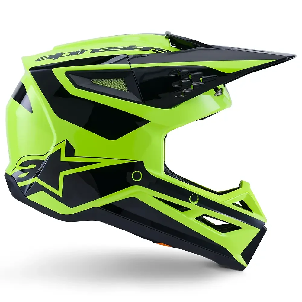 Detalle posterior y spoiler integrado del equipamiento SM3 HEAT Casco Alpinestars - Moto Garage Miami