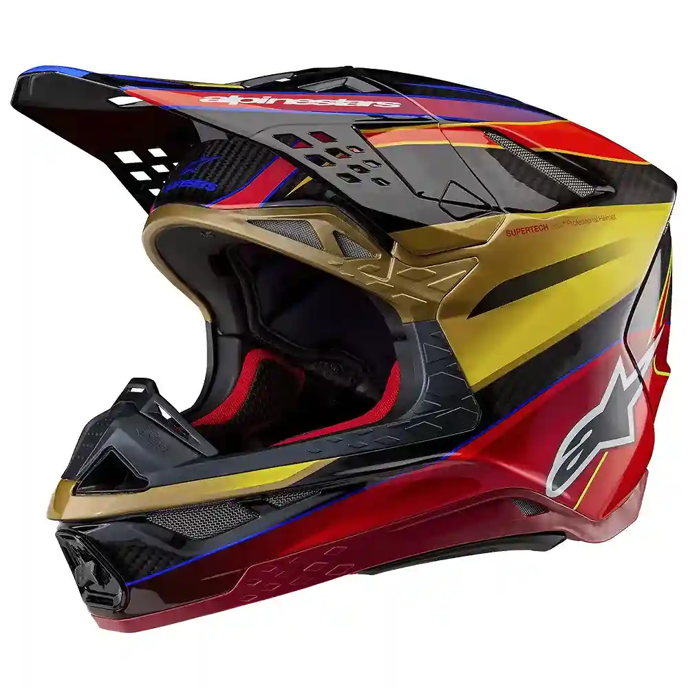 Toma estructural y acabado gráfico 2XL del modelo SUPERTECH M10 ERA Casco - Moto Garage Miami