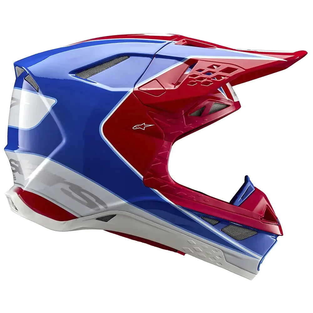 Acabados interiores y sistema de retención del modelo SUPERTECH M10 AEON Casco Alpinestars - Moto Garage Miami