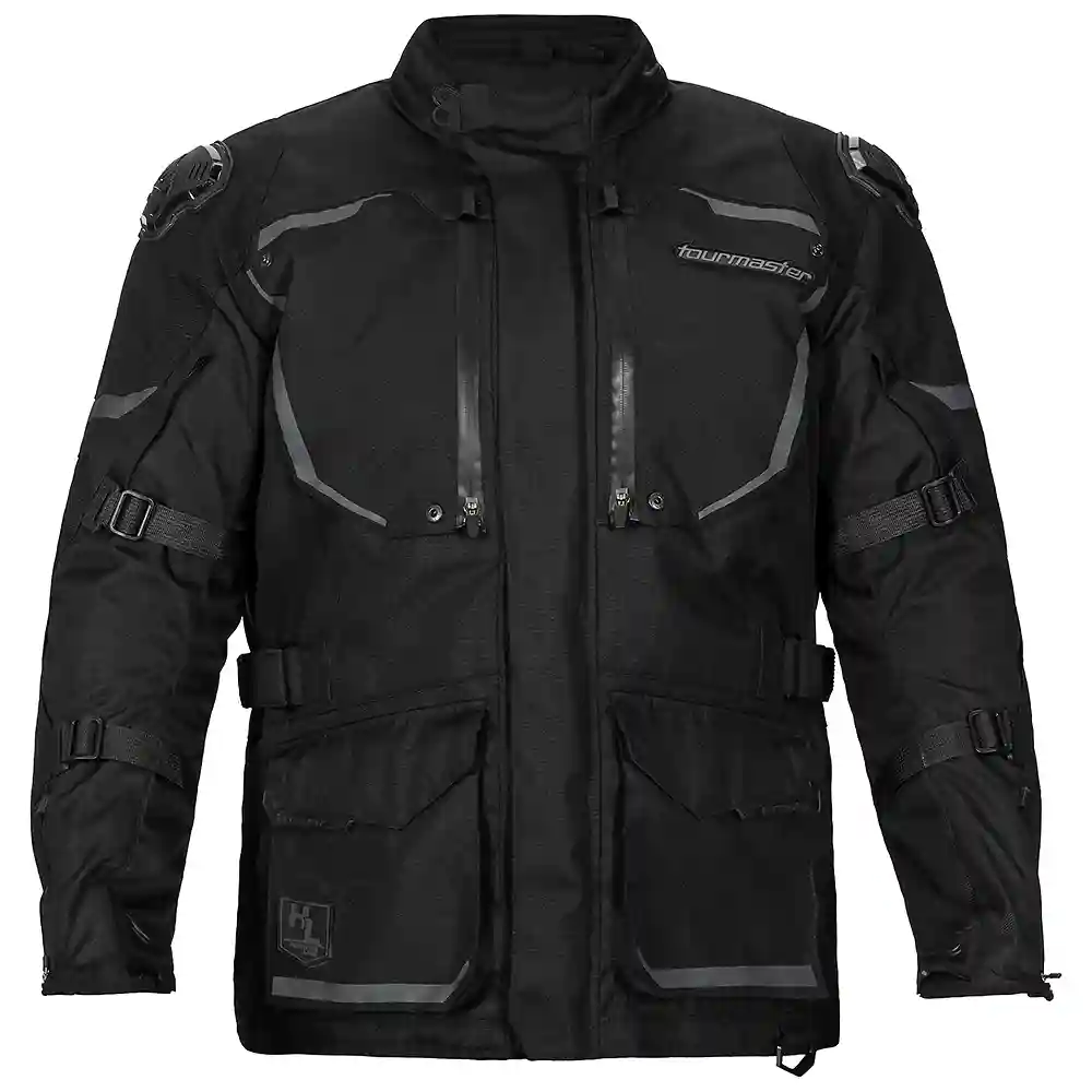 Toma estructural y acabado gráfico Negro, 5XL del modelo THE TREK ADV Chaqueta - Moto Garage Miami