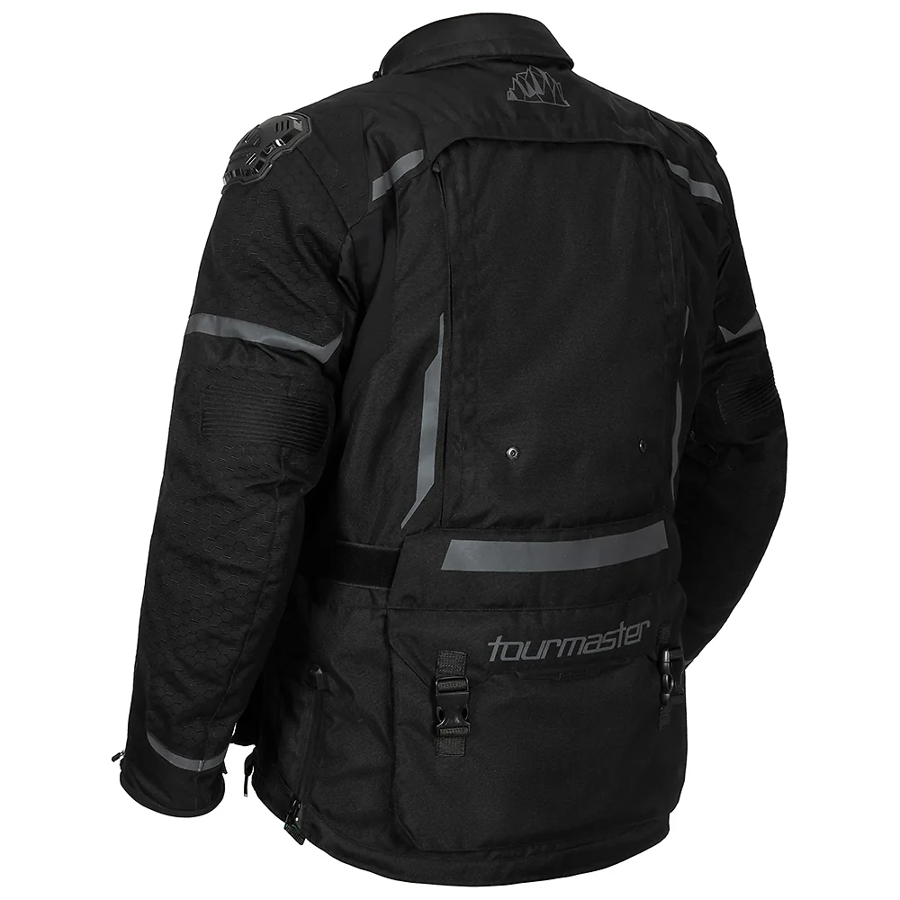 Perfil aerodinámico y sistema de ventilación del THE TREK ADV Chaqueta Tourmaster - Moto Garage Miami