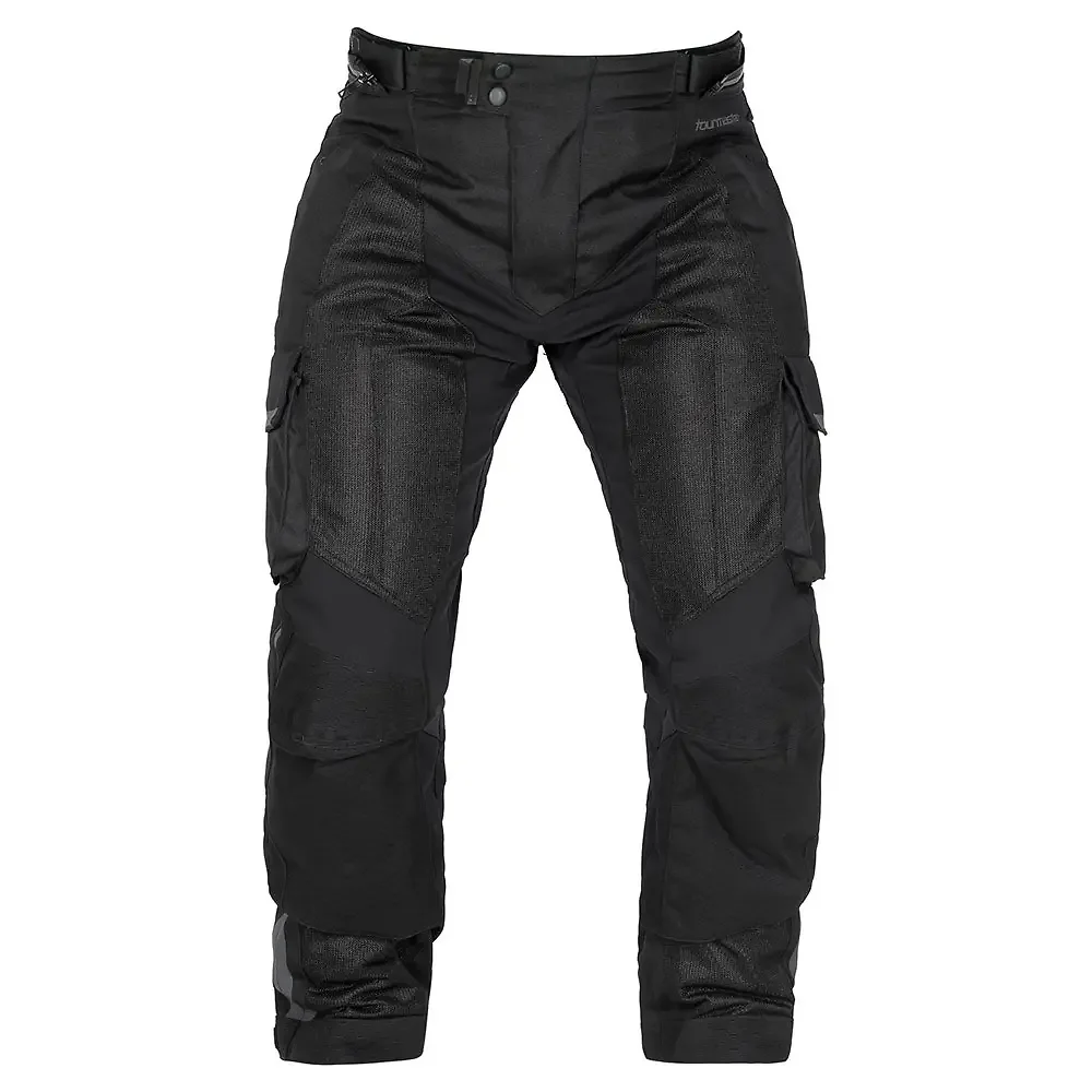 Detalle de pintura y diseño en tonalidad Negro, 4XL del Pantalón ADV RIDGECREST - Moto Garage Miami