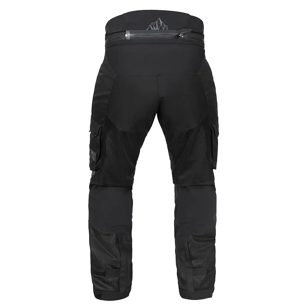 Perfil aerodinámico y sistema de ventilación del Pantalón Tourmaster ADV RIDGECREST - Moto Garage Miami