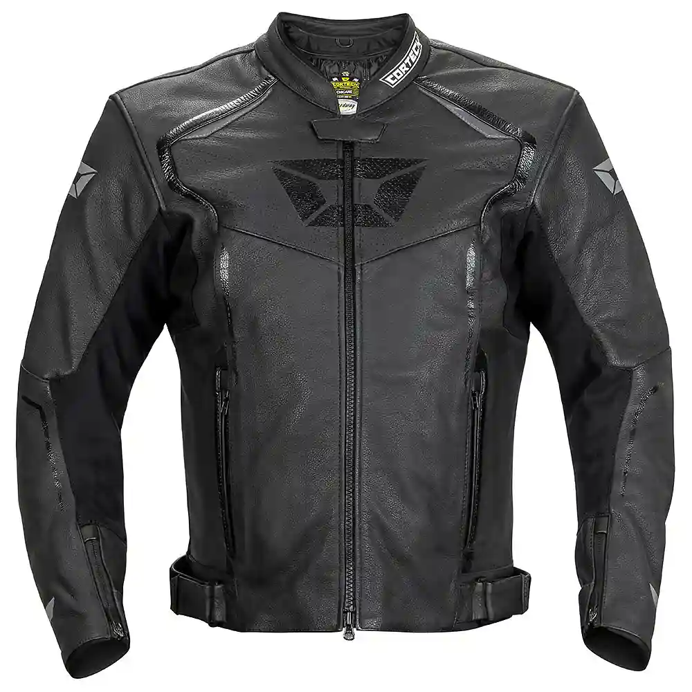 Detalle de pintura y diseño en tonalidad Negro, 3XL del CHICANE Chaqueta - Moto Garage Miami