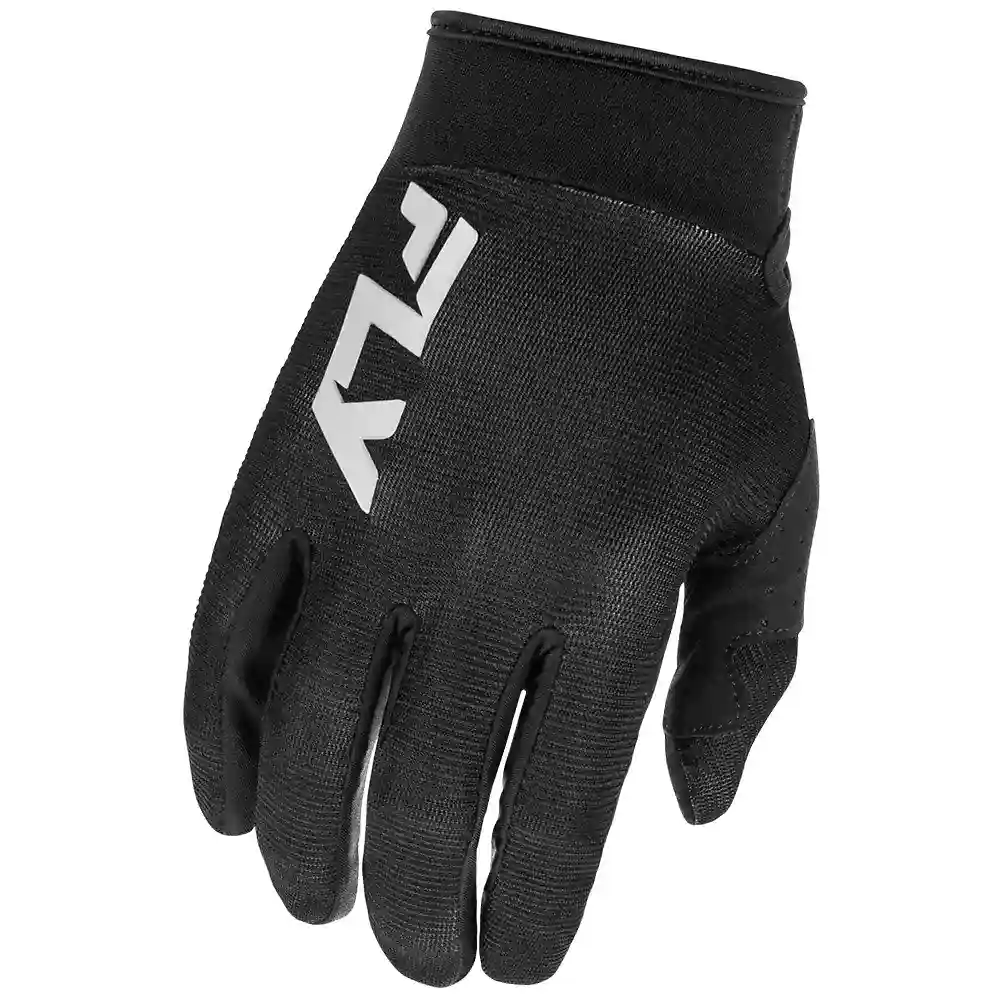 Detalle de pintura y diseño en tonalidad Negro/Blanco, 3XL del PRO F-16 / Guantes MX - Moto Garage Miami