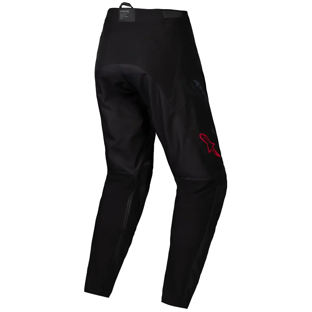 Vista frontal y diseño de calota del Pantalones Alpinestars Pro-Dura - Moto Garage Miami