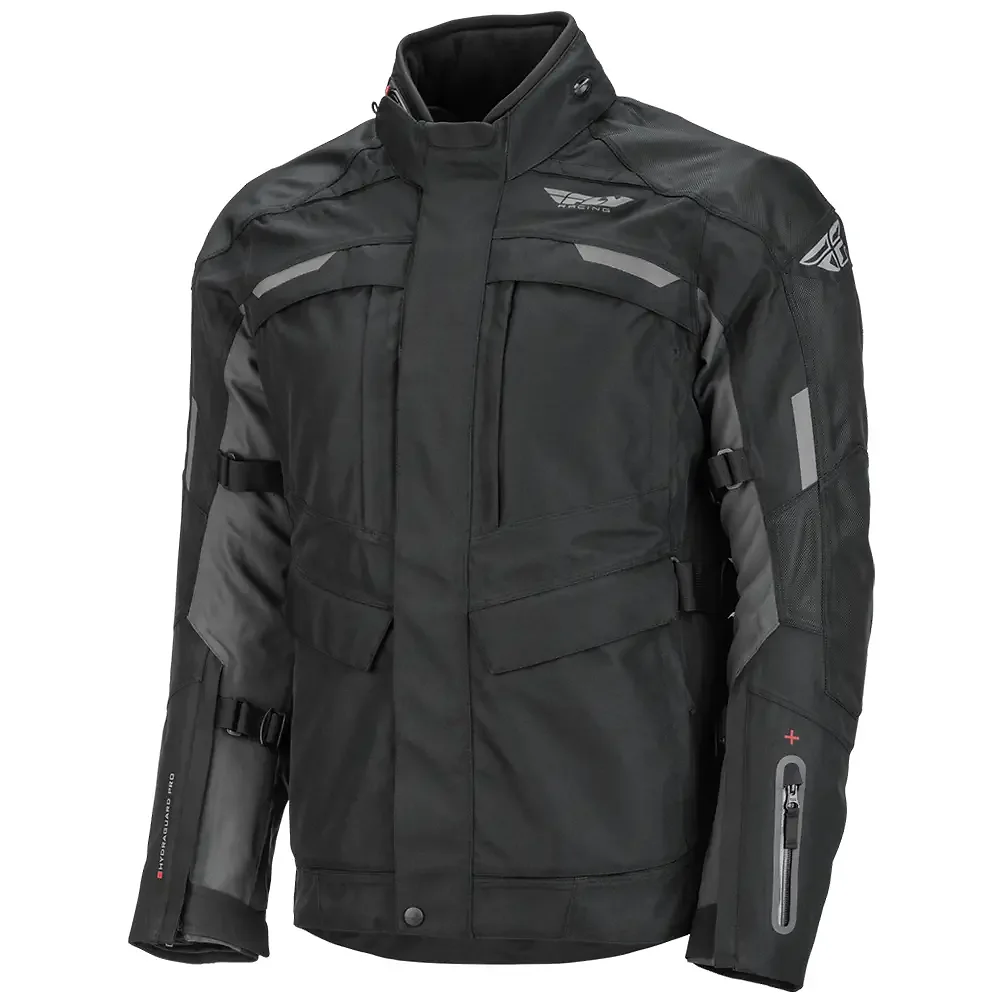 Acabado de fábrica en color Negro, M Largo para el OFF GRID Chaqueta - Moto Garage Miami