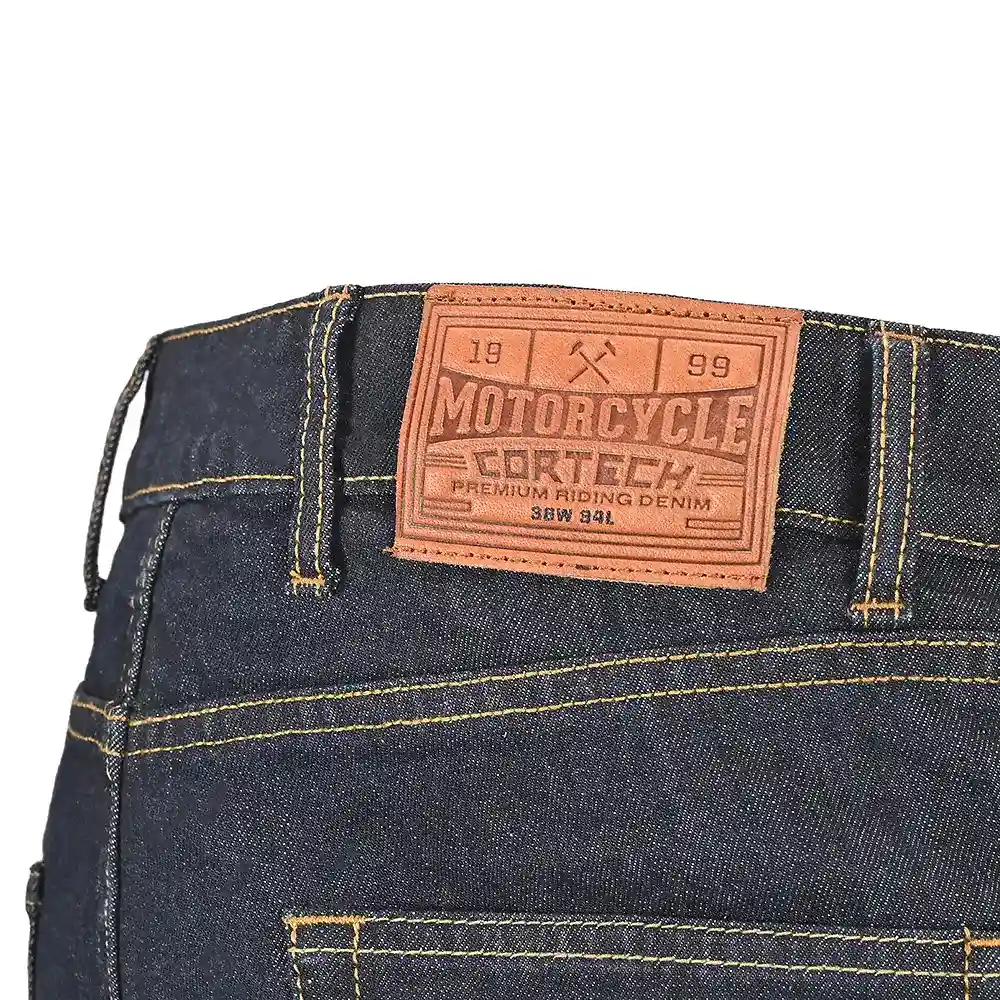 Acabados interiores y sistema de retención del modelo Jeans AA Dyneema Riding - Moto Garage Miami