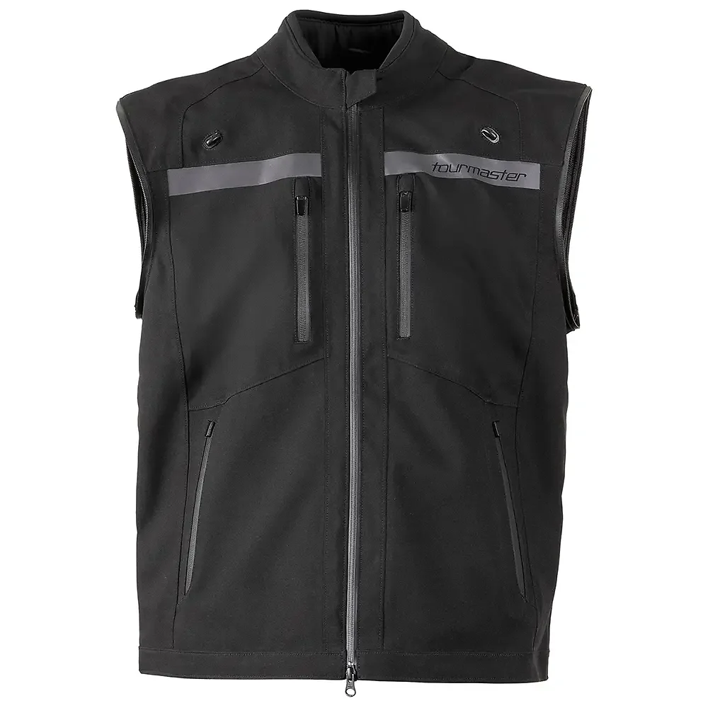 Acabados interiores y sistema de retención del modelo Adventure Lite Mesh Chaqueta Tourmaster - Moto Garage Miami