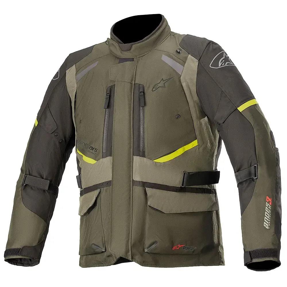 Acabado de fábrica en color Bosque/Verde Militar, 4XL para el ANDES V3 Drystar® Chaqueta - Moto Garage Miami