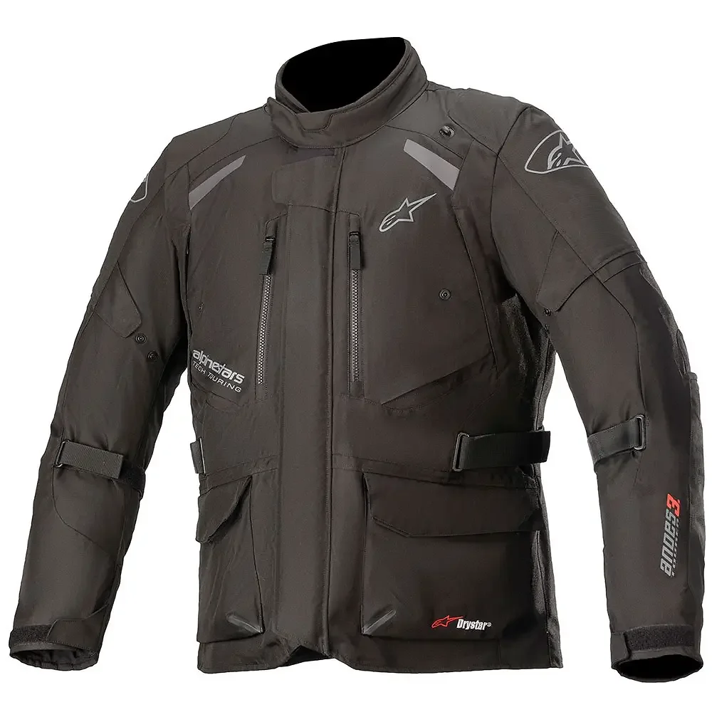 Materiales y estética visual de la versión Negro, 6XL del ANDES V3 Drystar® Chaqueta - Moto Garage Miami