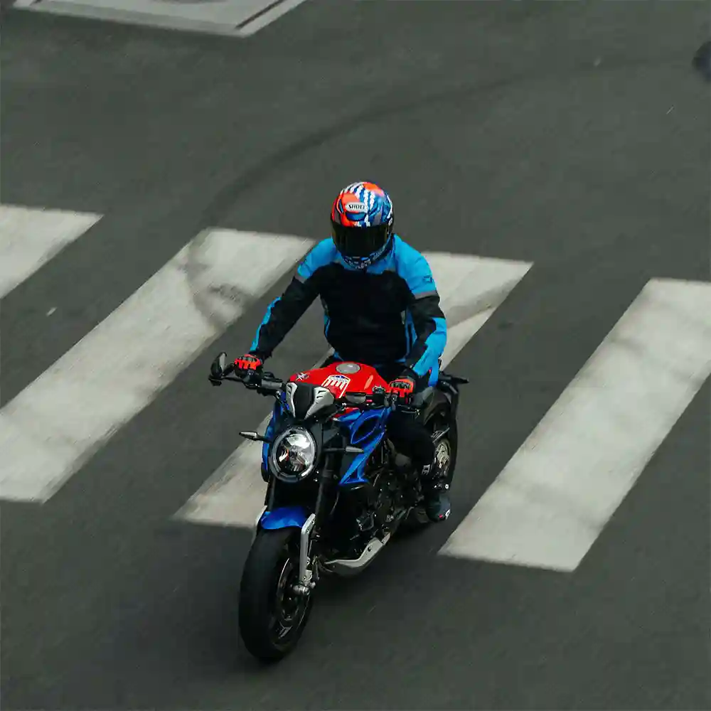 Perfil aerodinámico y sistema de ventilación del AERO-FLO 2.0 Chaqueta Cortech - Moto Garage Miami
