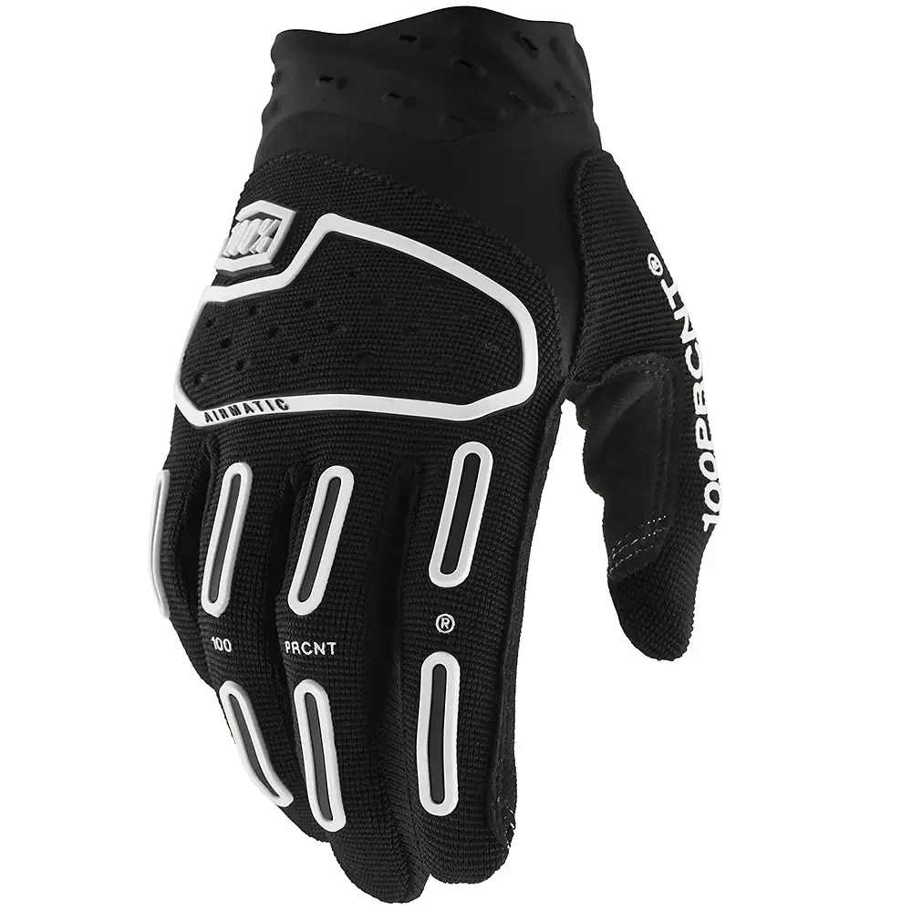 Acabado de fábrica en color Negro, 2XL para el Airmatic 2 / Guantes 100% - Moto Garage Miami