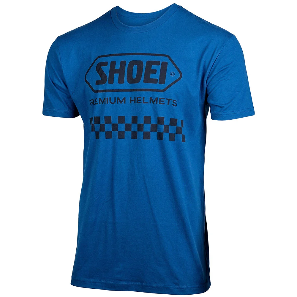 Perfil aerodinámico y sistema de ventilación del Camiseta Shoei CHECKERED - Moto Garage Miami