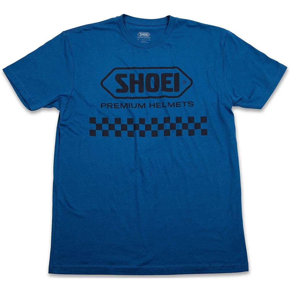 Acabados interiores y sistema de retención del modelo Camiseta Shoei CHECKERED - Moto Garage Miami