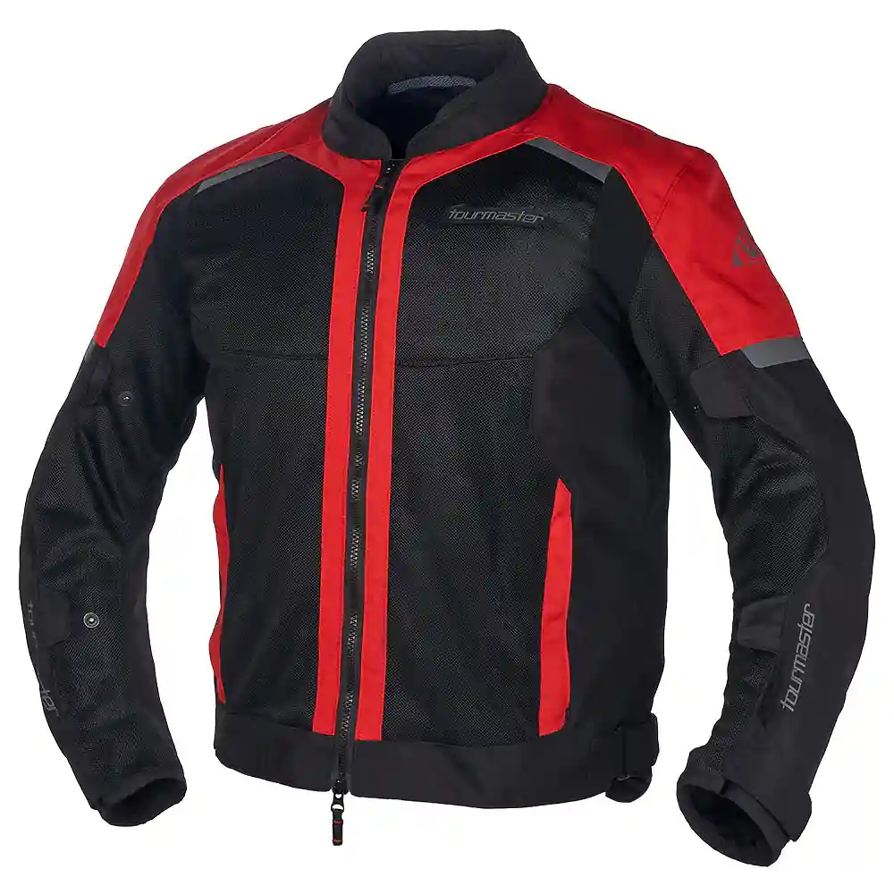 Toma estructural y acabado gráfico Rojo/Negro, 3XL del modelo DRAFT AIR 2.0 Chaqueta - Moto Garage Miami
