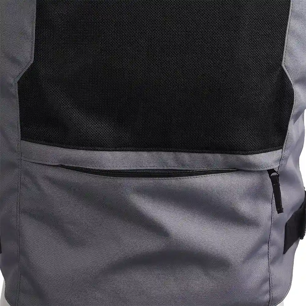 Primer plano de la construcción y material del DRAFT AIR 2.0 Chaqueta Tourmaster - Moto Garage Miami