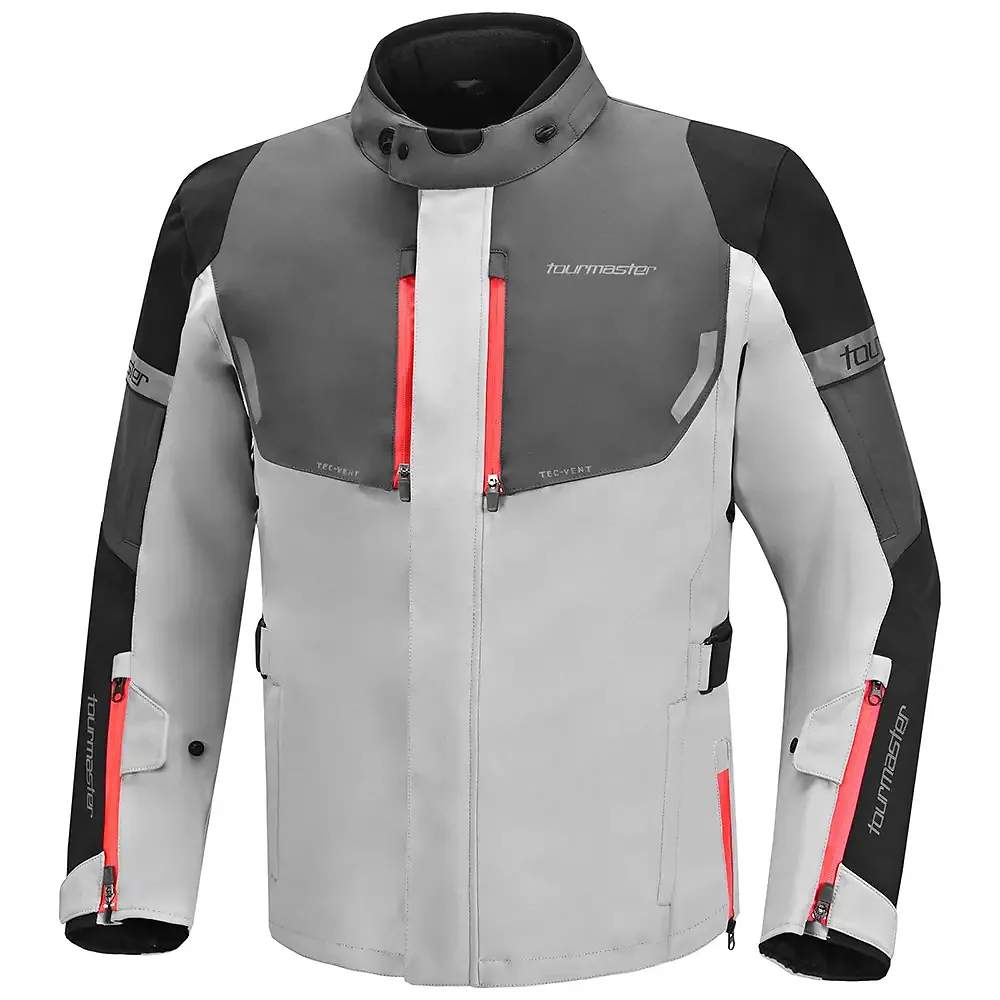 Toma estructural y acabado gráfico Gris/Empavonado, 3XL del modelo Discovery Chaqueta - Moto Garage Miami