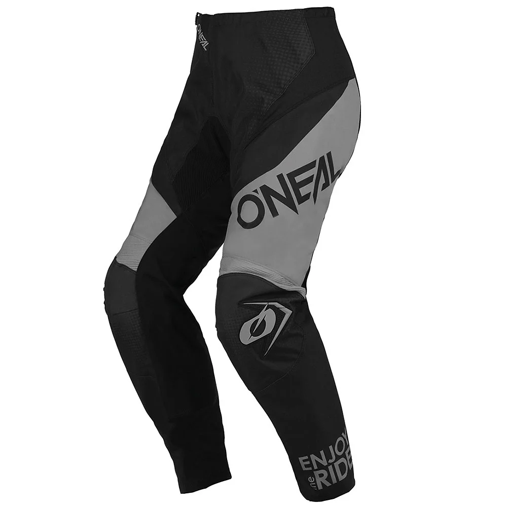 Toma estructural y acabado gráfico Negro/Gris, 38 del modelo Pantalón O'Neal ELEMENT - Moto Garage Miami