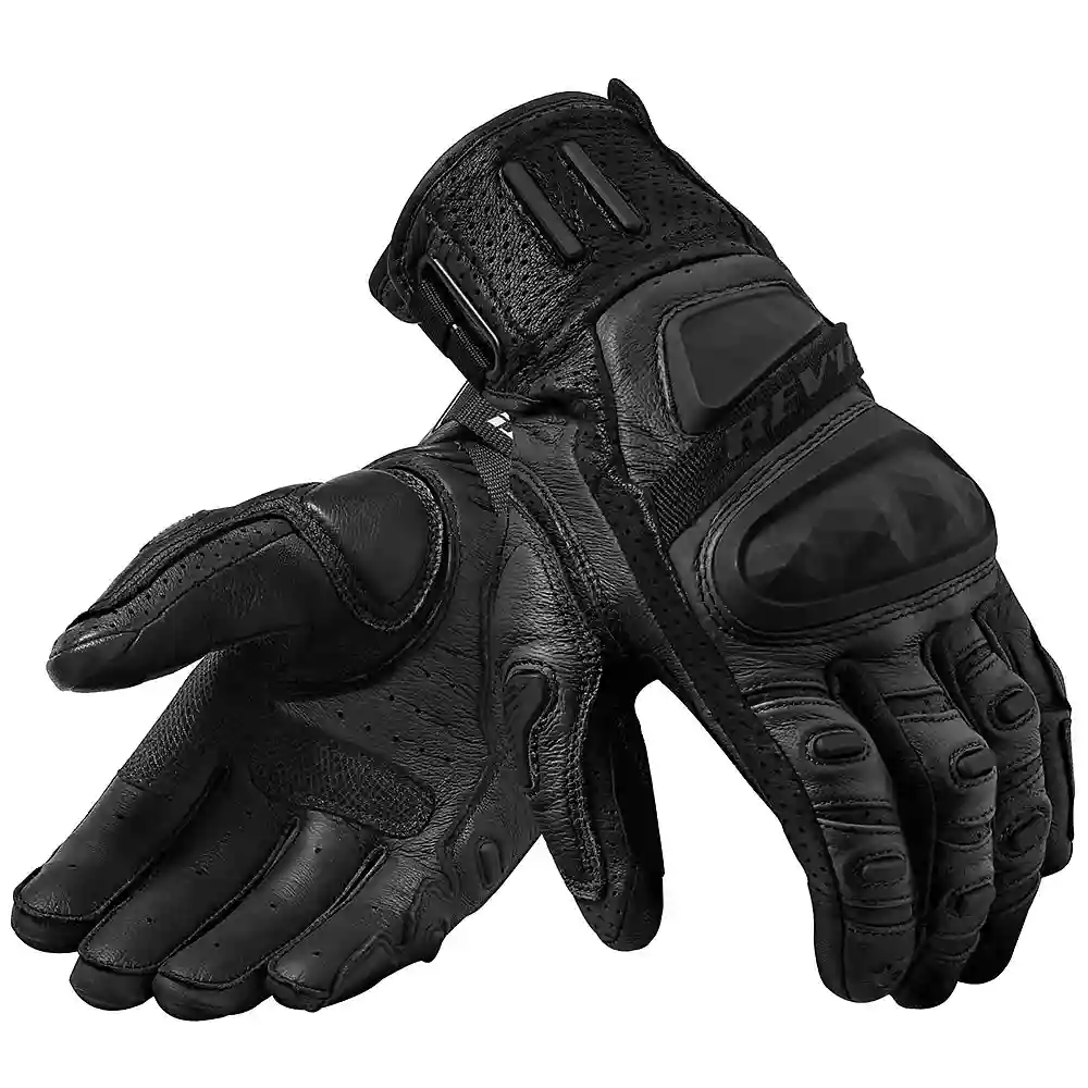 Materiales y estética visual de la versión Negro, 3XL del Cayenne 2 / Guantes ! - Moto Garage Miami