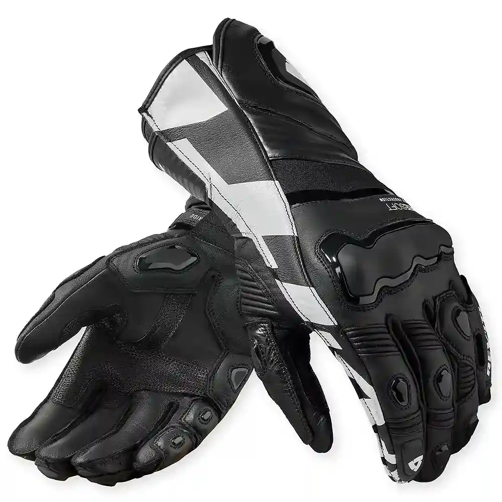 Acabado de fábrica en color Negro/Blanco, 3XL para el Jerez 4 / Guantes ! - Moto Garage Miami