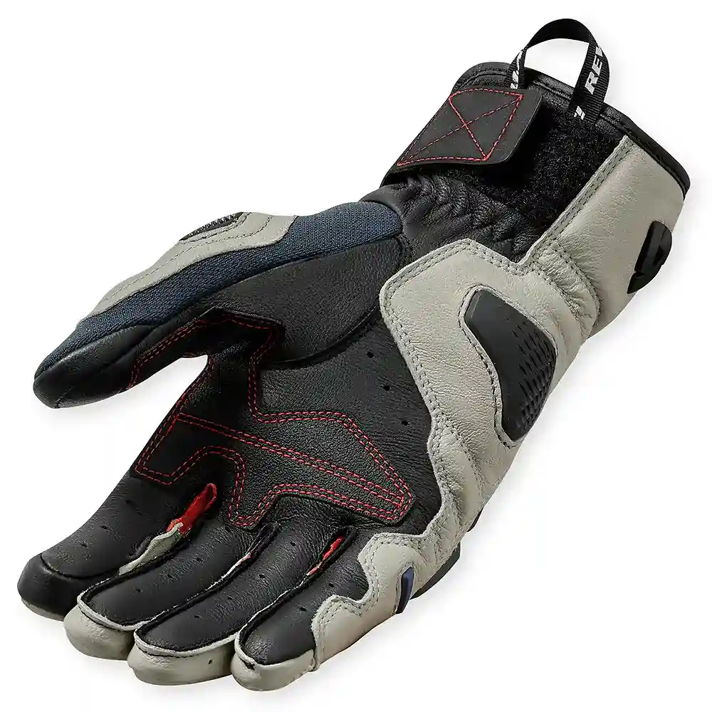 Perfil aerodinámico y sistema de ventilación del Sand 5 / Guantes REV'IT! - Moto Garage Miami