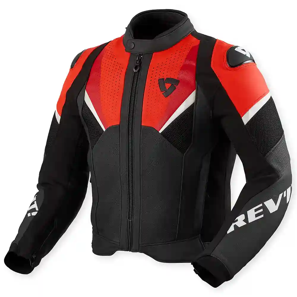 Acabado de fábrica en color Negro/Rojo Fluor, 58 para el Automate / Chaqueta ! - Moto Garage Miami