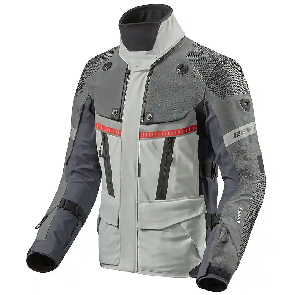 Toma estructural y acabado gráfico Plata/Azul, 3XL del modelo Dominator 3 GTX / Chaqueta ! - Moto Garage Miami