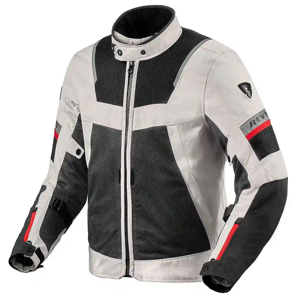 Toma estructural y acabado gráfico Plata/Negro, 3XL del modelo Tornado 4 H2O / Chaqueta ! - Moto Garage Miami