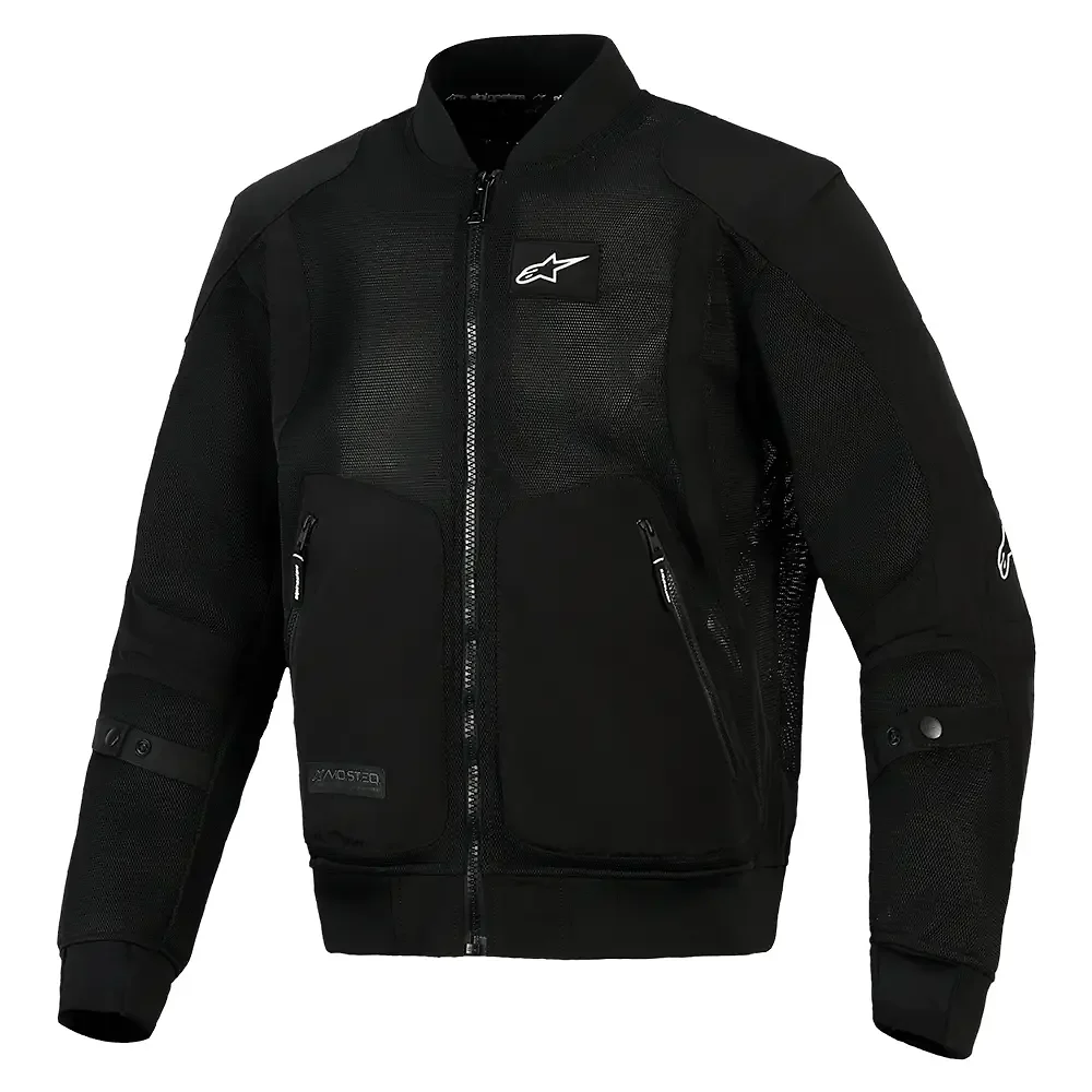 Toma estructural y acabado gráfico Negro, 4XL del modelo FLIGHT AIR / Chaqueta - Moto Garage Miami