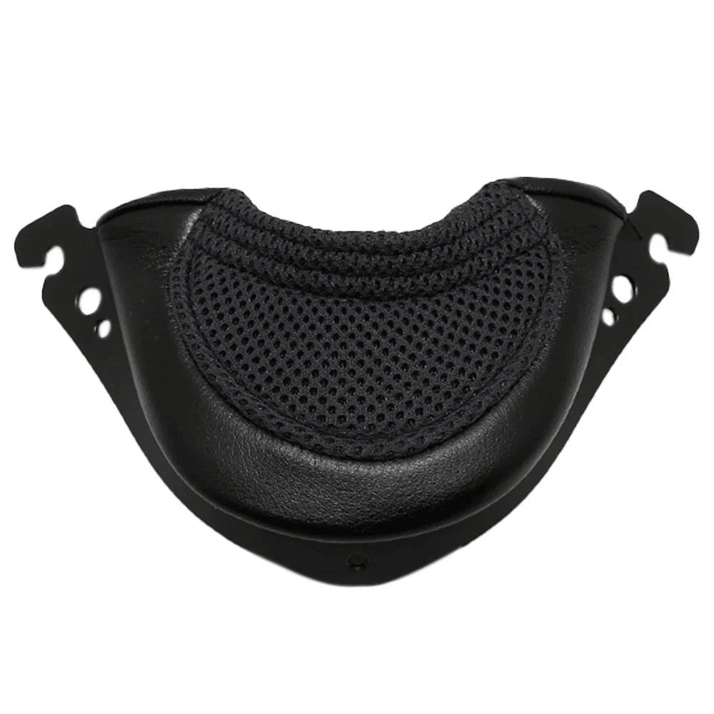 Vista frontal y diseño de calota del Cortina de Barbilla Shoei GT AIR - Moto Garage Miami