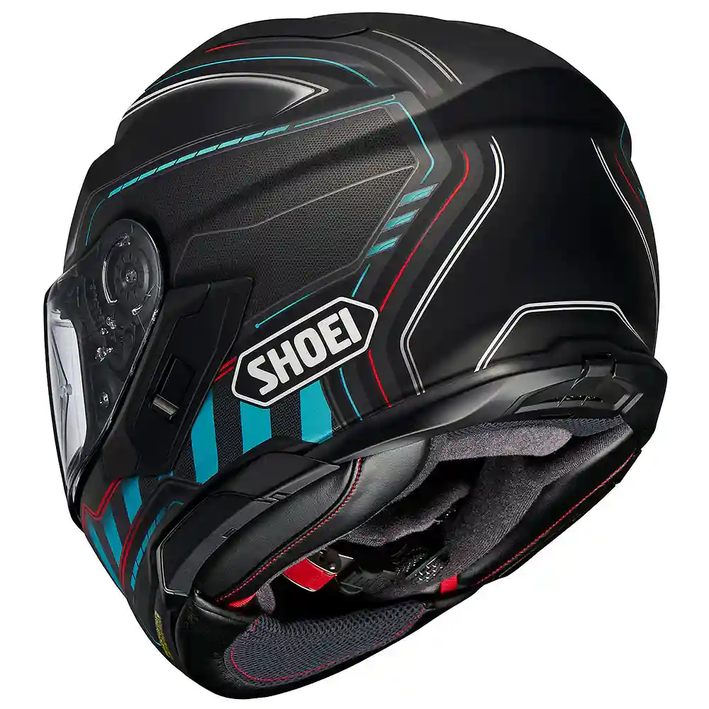 Acabados interiores y sistema de retención del modelo GT-AIR 3 DISCIPLINE / Casco SHOEI - Moto Garage Miami
