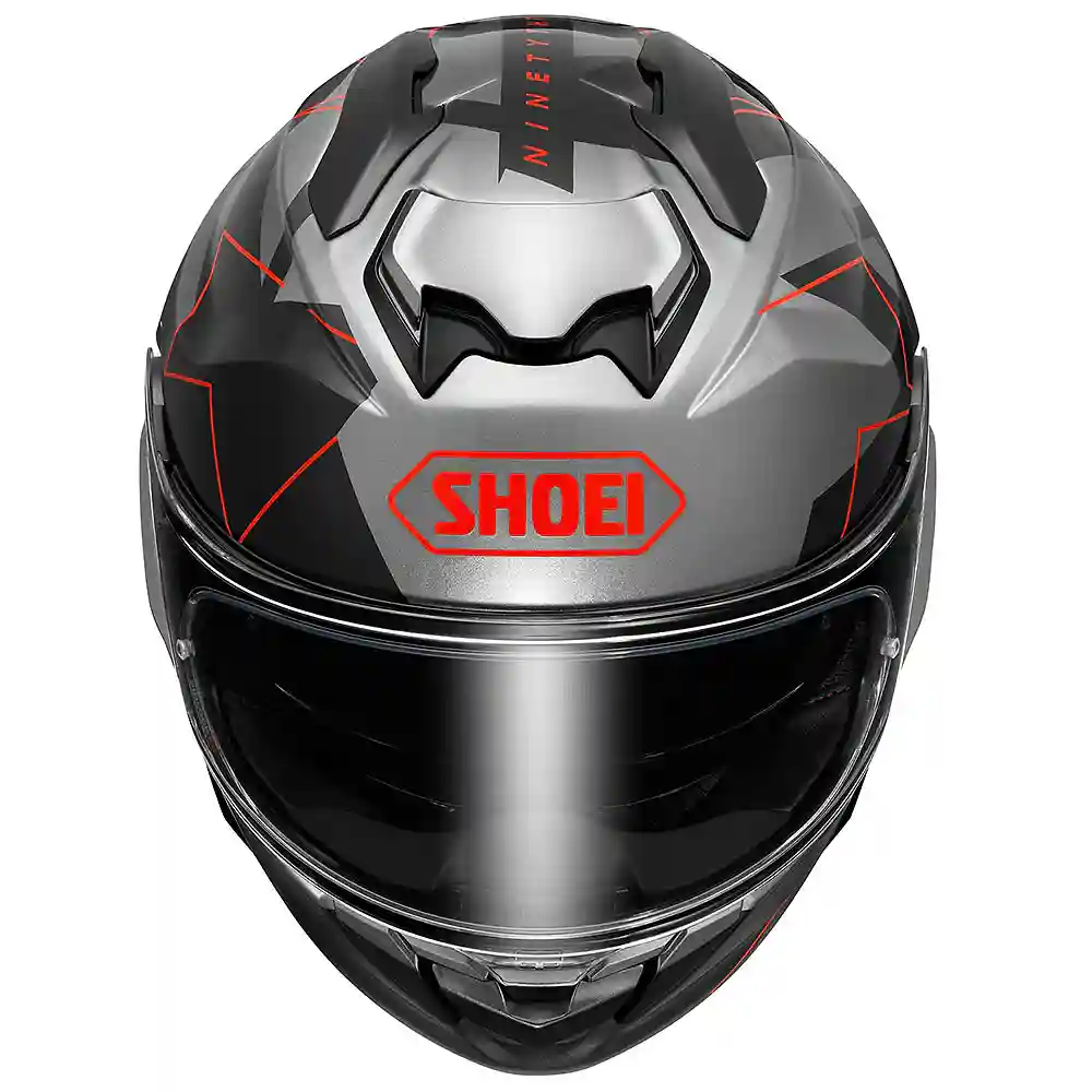 Perfil aerodinámico y sistema de ventilación del GT-AIR 3 MM93 GRIP / Casco SHOEI - Moto Garage Miami