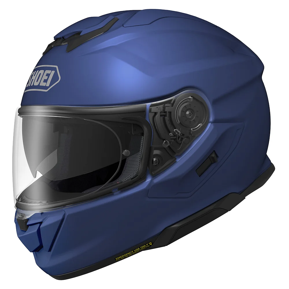 Detalle de pintura y diseño en tonalidad Azul Mate, 2XL del GT-AIR 3 / Casco - Moto Garage Miami