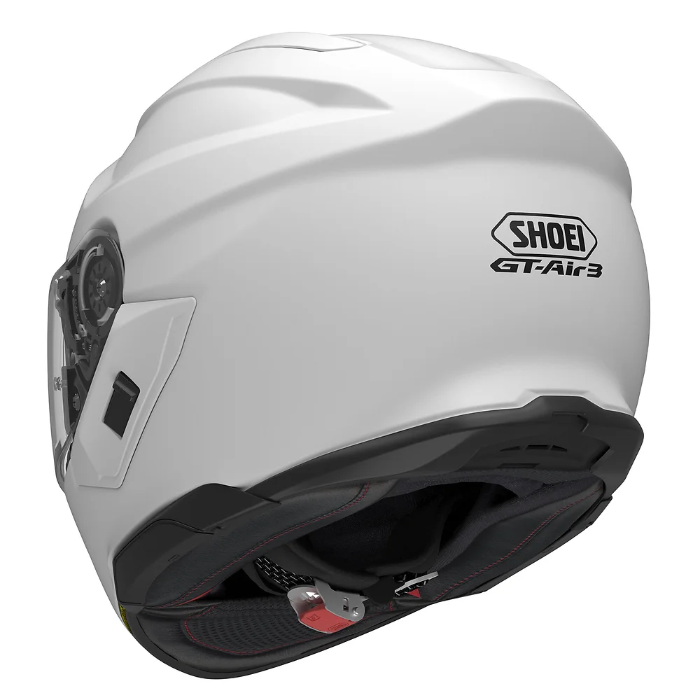 Acabados interiores y sistema de retención del modelo GT-AIR 3 / Casco SHOEI - Moto Garage Miami