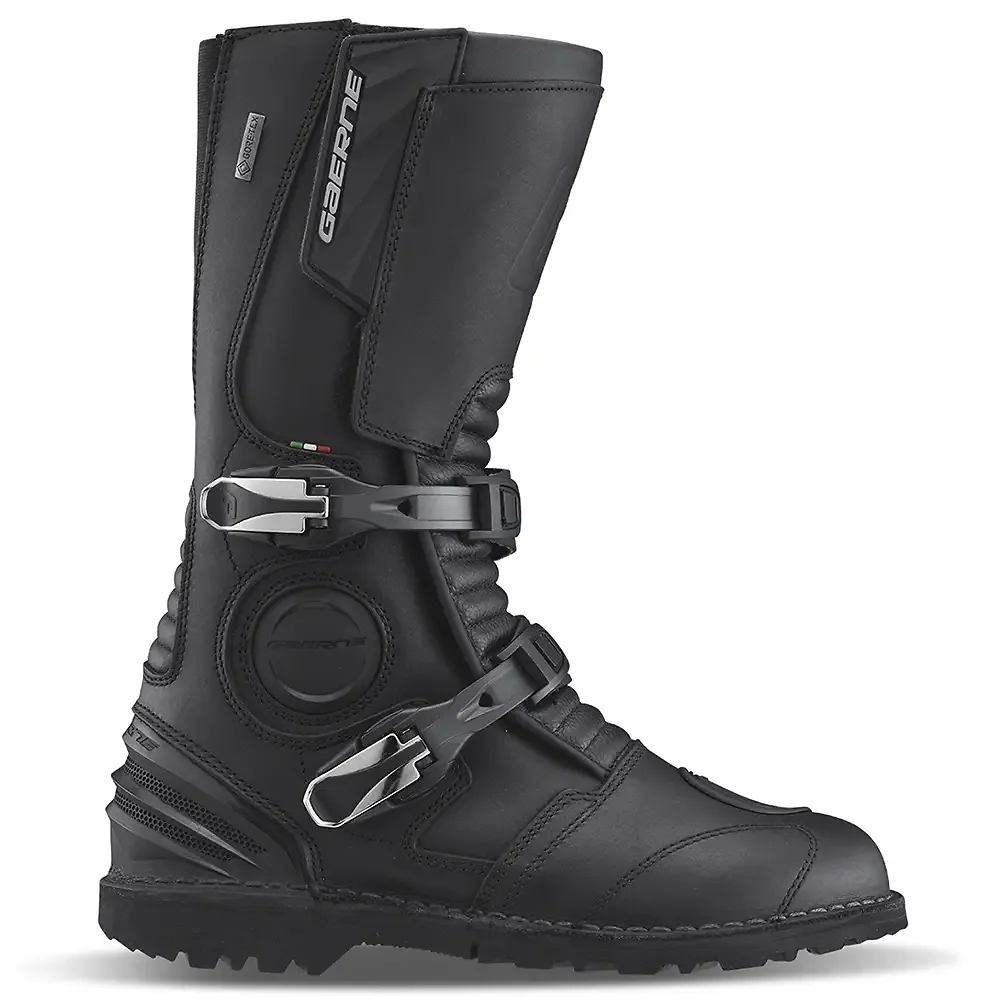 Materiales y estética visual de la versión 12 del G_MIDLAND GORE-TEX® - Moto Garage Miami