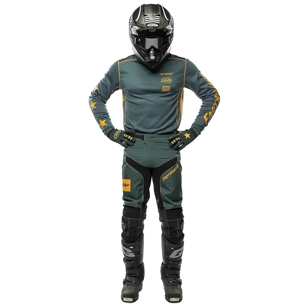 Perfil aerodinámico y sistema de ventilación del Grindhouse Ramone / Pantalón Fasthouse - Moto Garage Miami