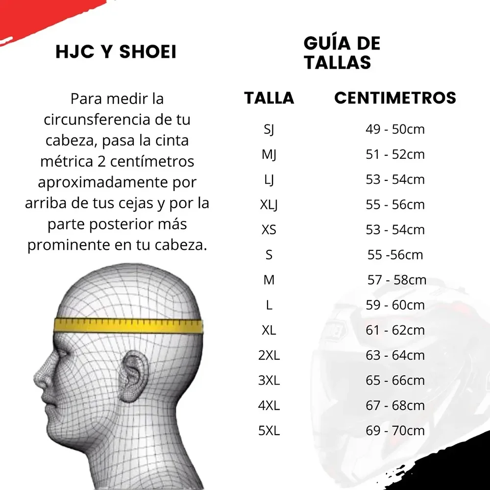 Guia de tallas