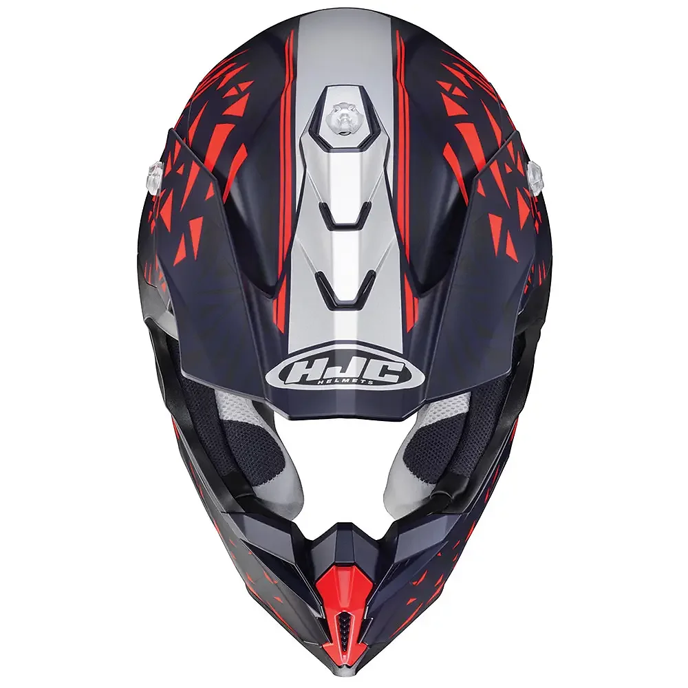 Detalle posterior y spoiler integrado del equipamiento i50 RED BULL SPIELBERG Casco HJC - Moto Garage Miami