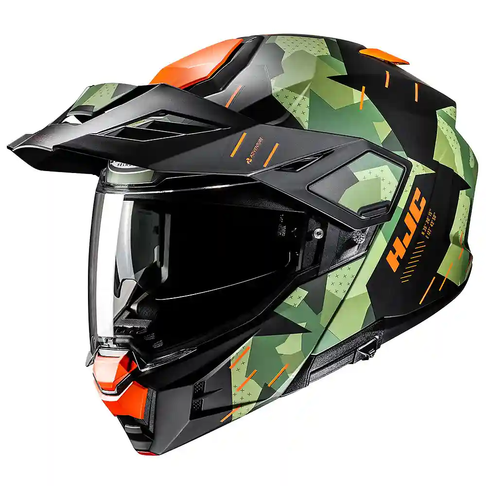 Detalle de pintura y diseño en tonalidad MC-47SF, 2XL del i80 ROKI / Casco - Moto Garage Miami