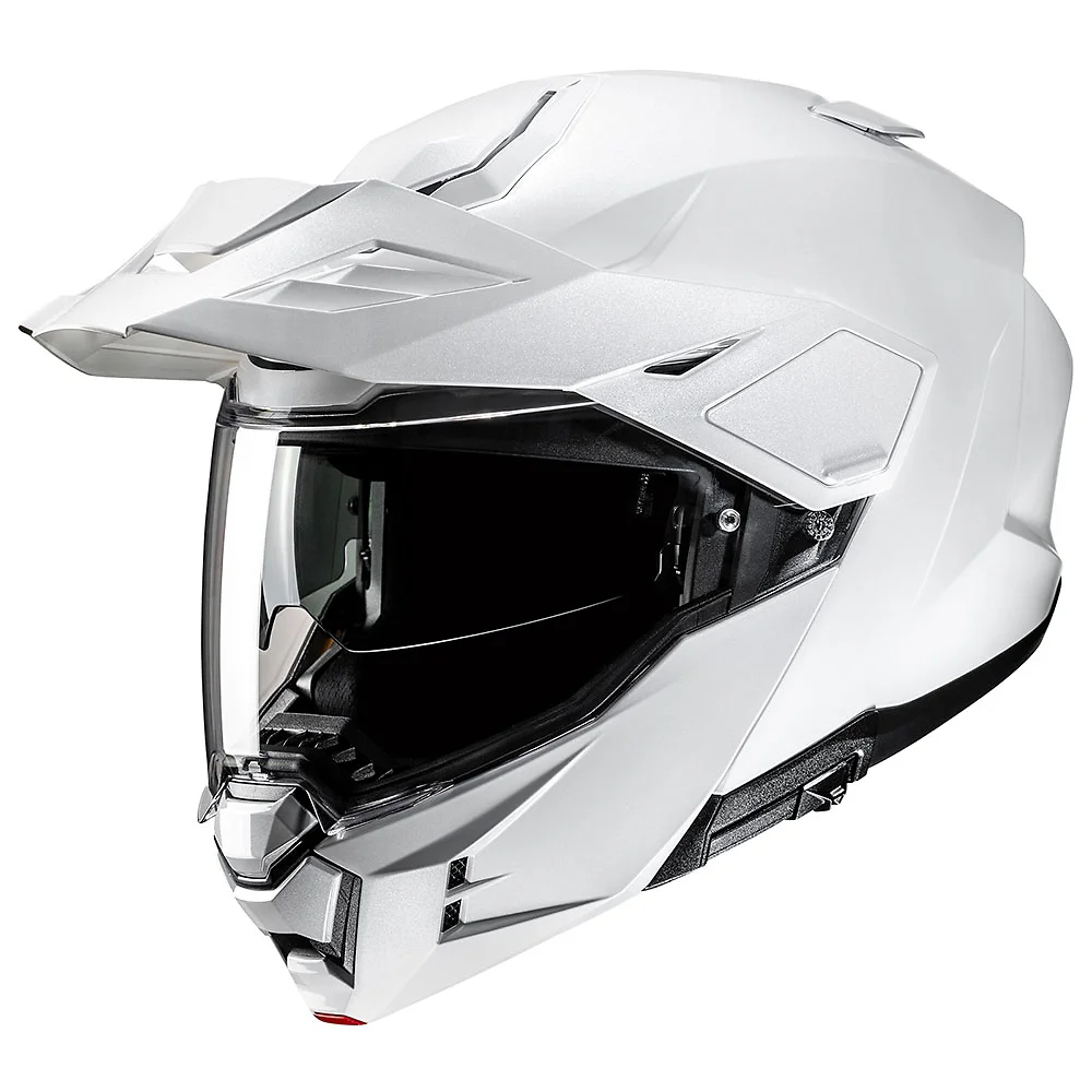 Materiales y estética visual de la versión Blanco, 2XL del i80 / Casco - Moto Garage Miami