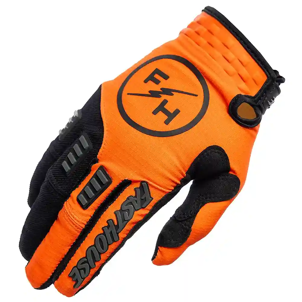 Materiales y estética visual de la versión Naranja, XL del Matox / Guantes - Moto Garage Miami