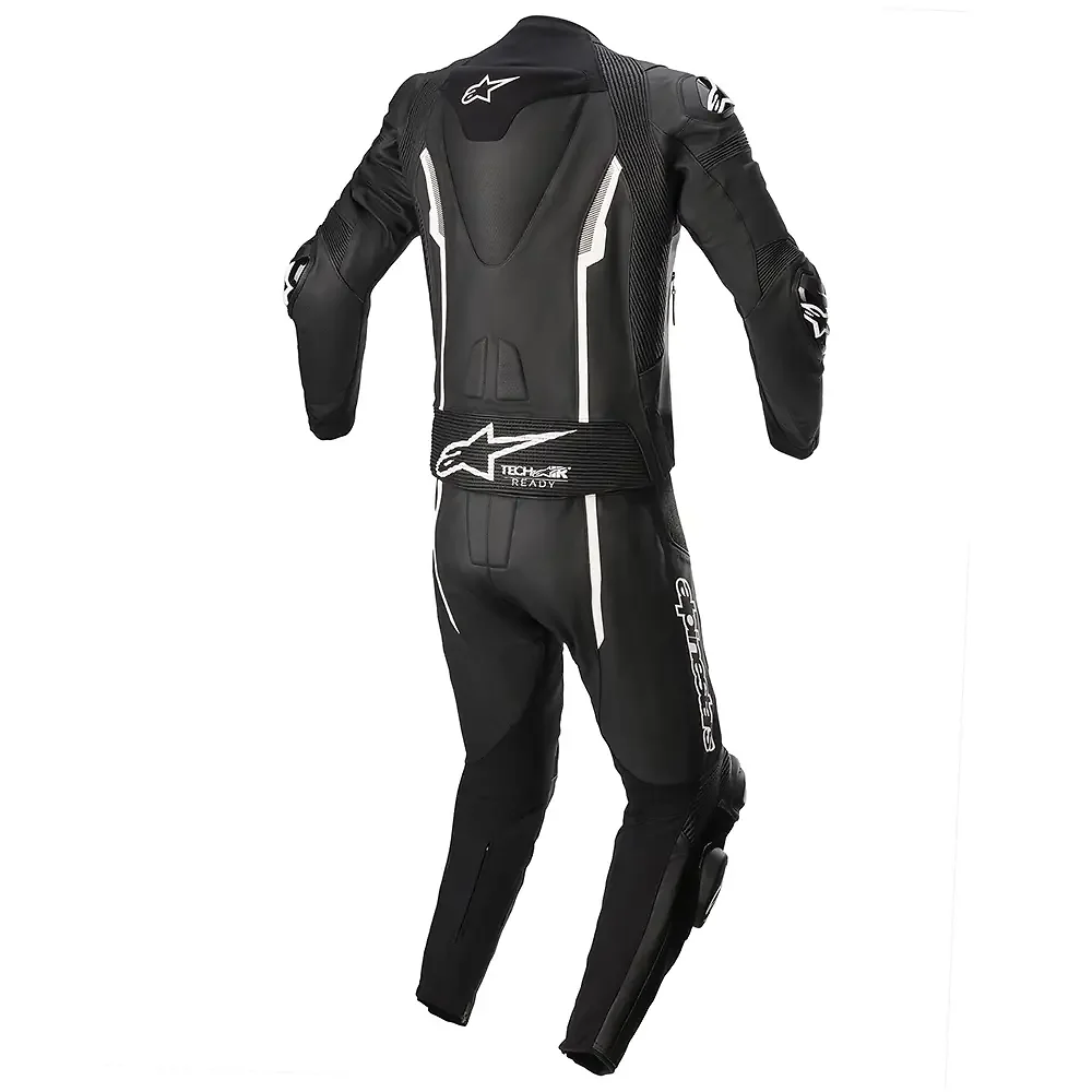 Perfil aerodinámico y sistema de ventilación del Missile V2 2 Piezas / Traje de Cuero Alpinestars - Moto Garage Miami