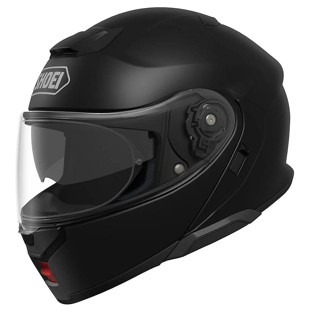 Perfil aerodinámico y sistema de ventilación del NEOTEC 3 / Casco SHOEI - Moto Garage Miami