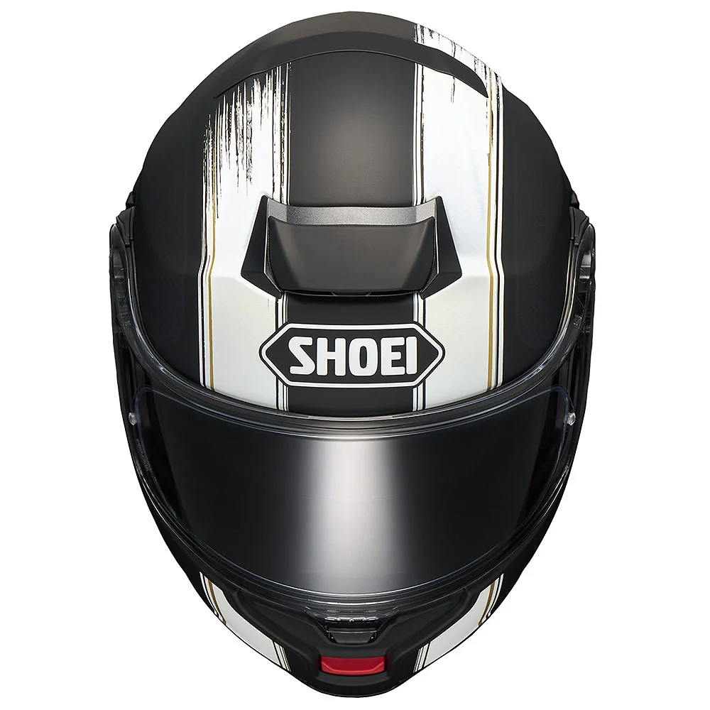 Perfil aerodinámico y sistema de ventilación del NEOTEC 3 SATORI Casco Shoei - Moto Garage Miami